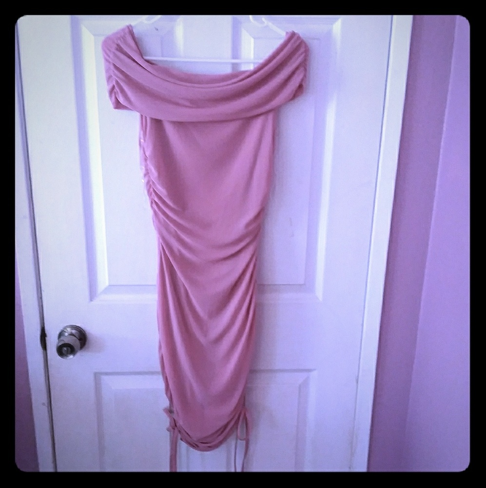A pretty pink dress